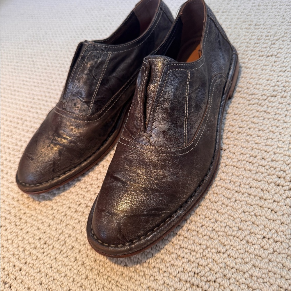 Trask Avery Pewter Italian Oxfords